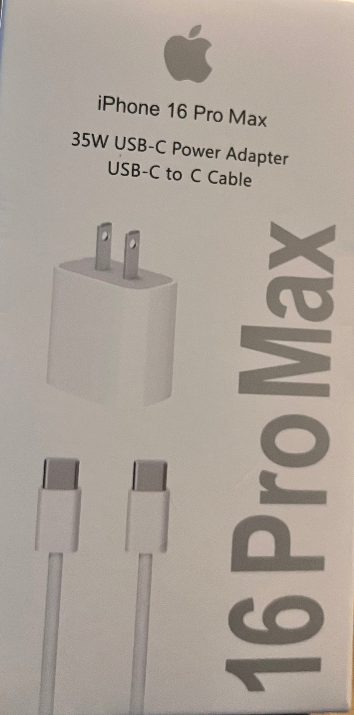 Adaptador de corriente USB-C a USB-C de 35 W